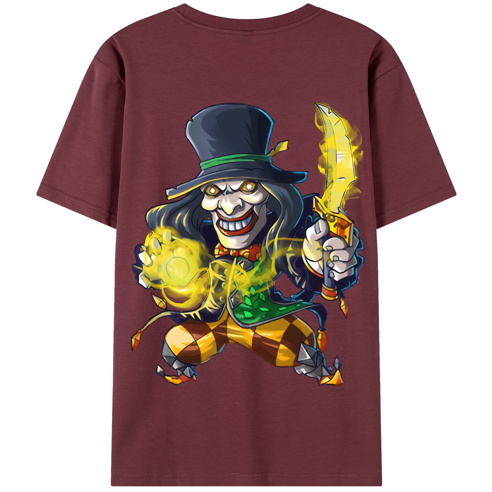 リーグ・オブ・レジェンド League of Legends LOL 綿100％半袖Tシャツ（背面プリント）